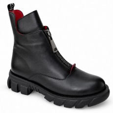 Дамски боти естествена кожа VISINI 9616